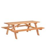 Hardhouten picknicktafel 200x160x75cm