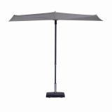 Balkonparasol Sun Wave | 270 x 150 cm | Light Grey