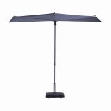 Balkonparasol Sun Wave | 270 x 150 cm | Safier Blue