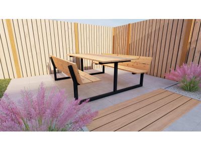 Lounge Picknicktafel model F 