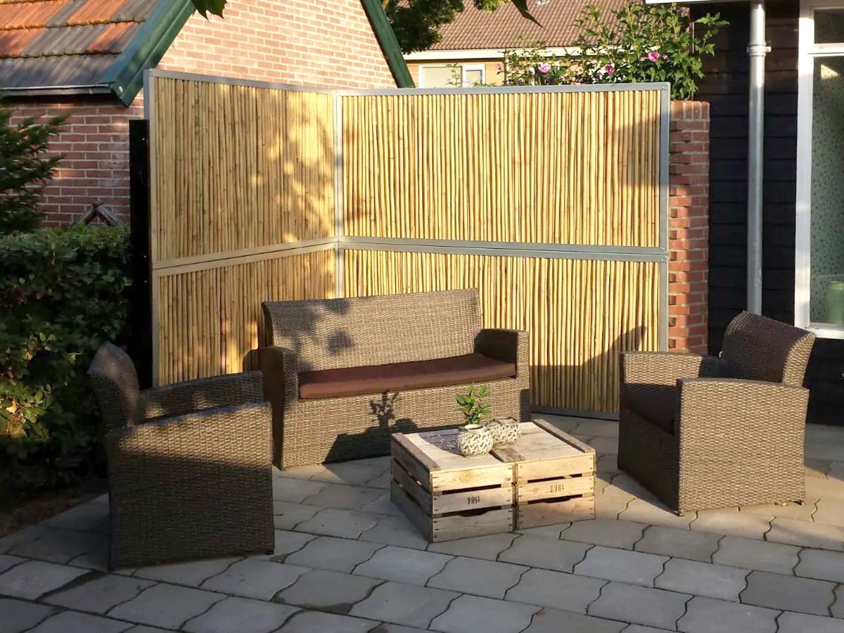 Bamboo Fencing Garden